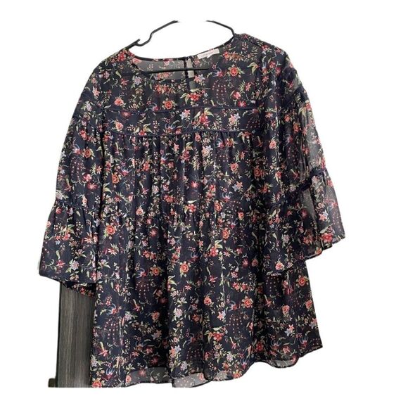 Pleione floral blouse - Picture 1 of 4